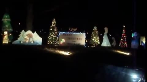 Taylorville Illinois Festival Of Lights December 2015