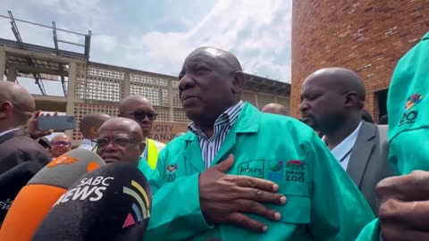 South Africa cannot turn back arrival of Palestinians, says Ramaphosa