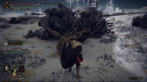 Elden Ring PC | Erdtree Avatar in Mountaintops of the Giants w/Mimic Tear on NG #eldenring #shorts