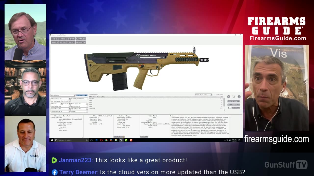 GunStuff LIVE #277- Second Amendment Foundation, Firearms Guide, Rearden Manufacturing, Vang Comp Shotguns