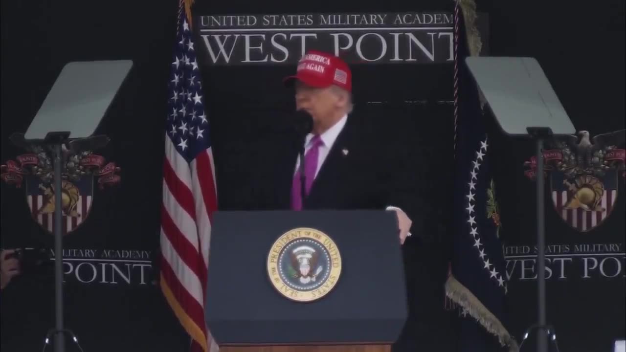"Each of you continues down the same hallowed path walked by the titans and legends of U.S. Military lore."