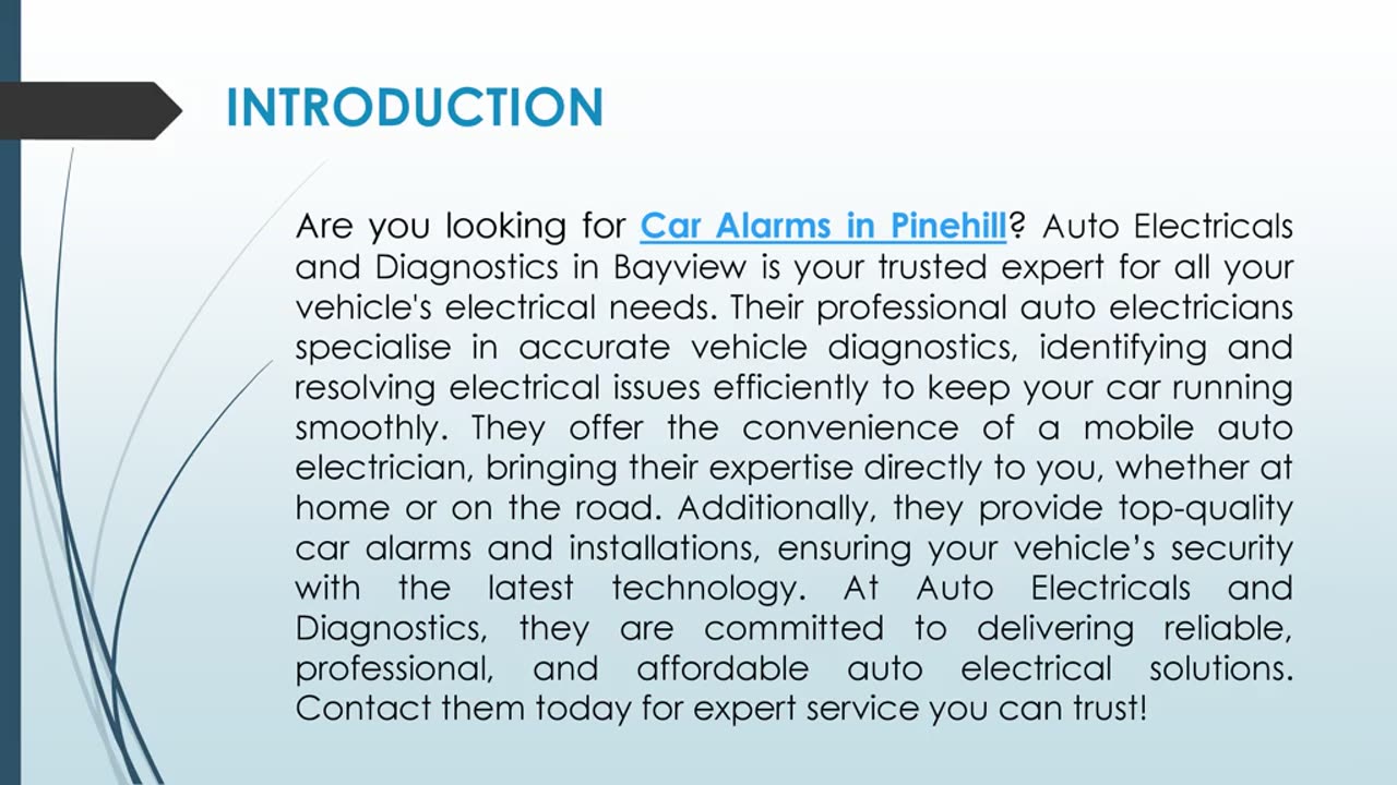 Are you looking for Car Alarms in Pinehill?