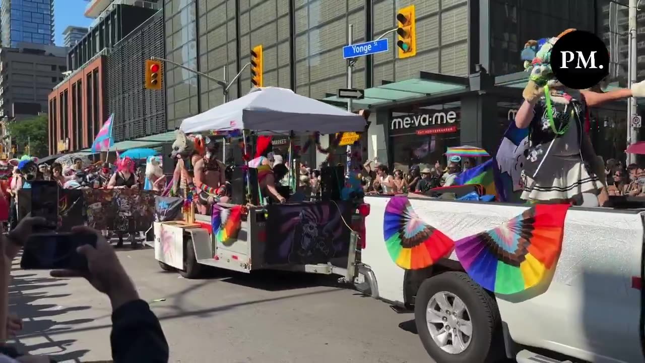 Furries march in the Toronto Pride Parade