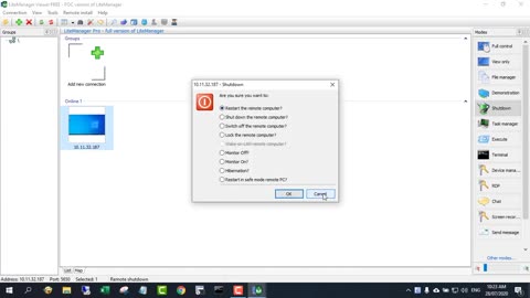 Free Control of all Computers in your network NETVN