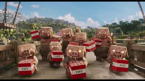 A Minecraft Movie _ Chicken Jockey