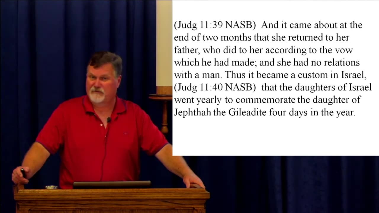 Judges Chapters 10, 11 & 12 – Did he expect a cow or a sheep to be the first to step out? 2021