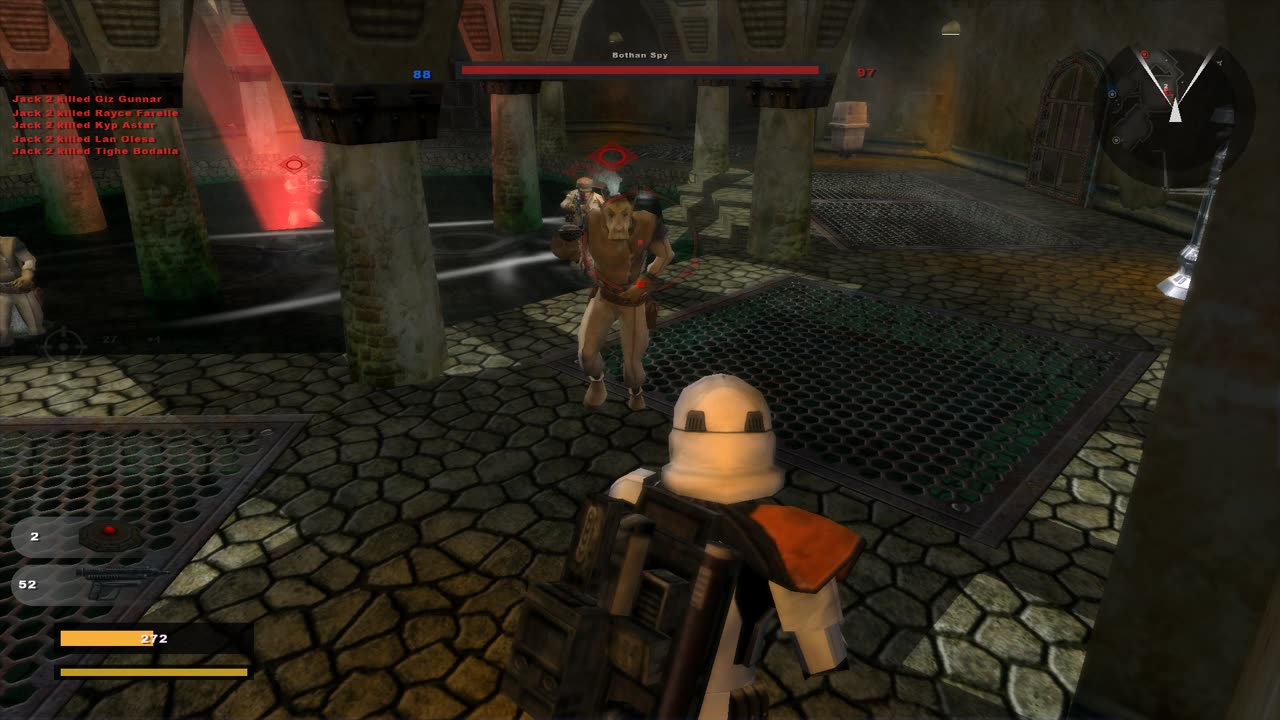 SWBF2 2005: Instant Action Conquest Jabba Palace Empire Gameplay