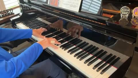 Dino at the Piano 10-24-25 Morning Has Broken & O Worship The King