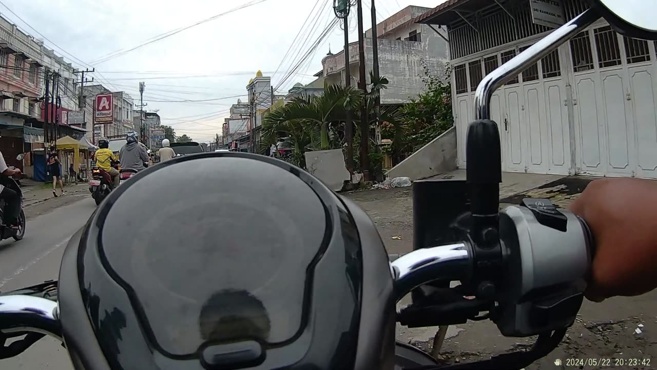 Breathe. Ride. Repeat. 🌬️🛵"