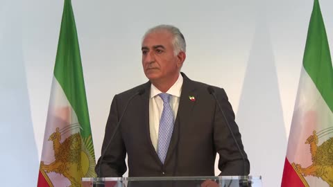 Son of Iran’s last shah holds press conference in Paris - June 23, 2025