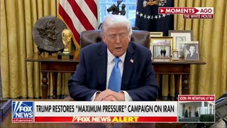 17 min of Trump saying “Iran must never have a nuclear weapon.”