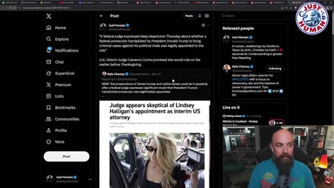 Comey's Prosecution at Risk Over Halligan's Appointment—Could Be Dismissed by Thanksgiving