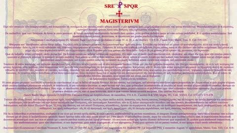Divini Canones de Abortu secundum Orthodoxiam Catholicam in Rebus Moralibus Disciplinaribusque #SPQR