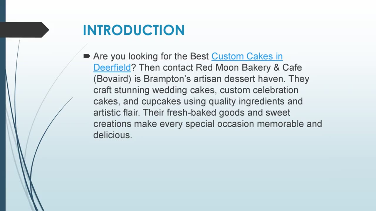 Best Custom Cakes in Deerfield