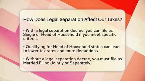 How Does Legal Separation Affect Our Taxes_ - Better Family Relationships