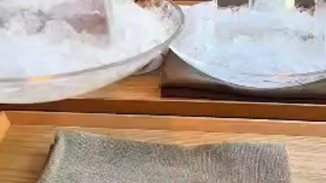 A coffee presentation done at a Restaurant in Japan