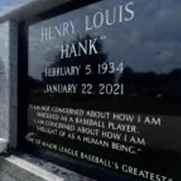 FAMOUS GRAVES - VOL. 141: HANK AARON