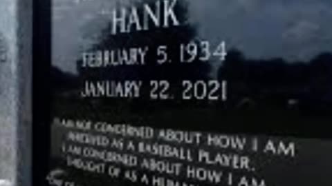 FAMOUS GRAVES - VOL. 141: HANK AARON