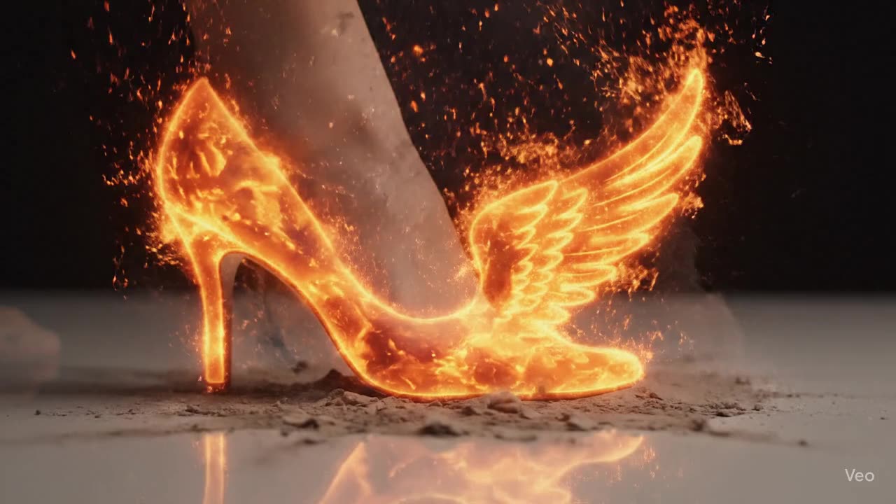 Magical Winged High Heel Forged in Fire
