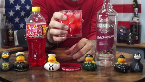Vincent Prostko - Cruzan Black Cherry Rum & Mtn Dew Trolli Cherry Lemon 0 sugar Soda