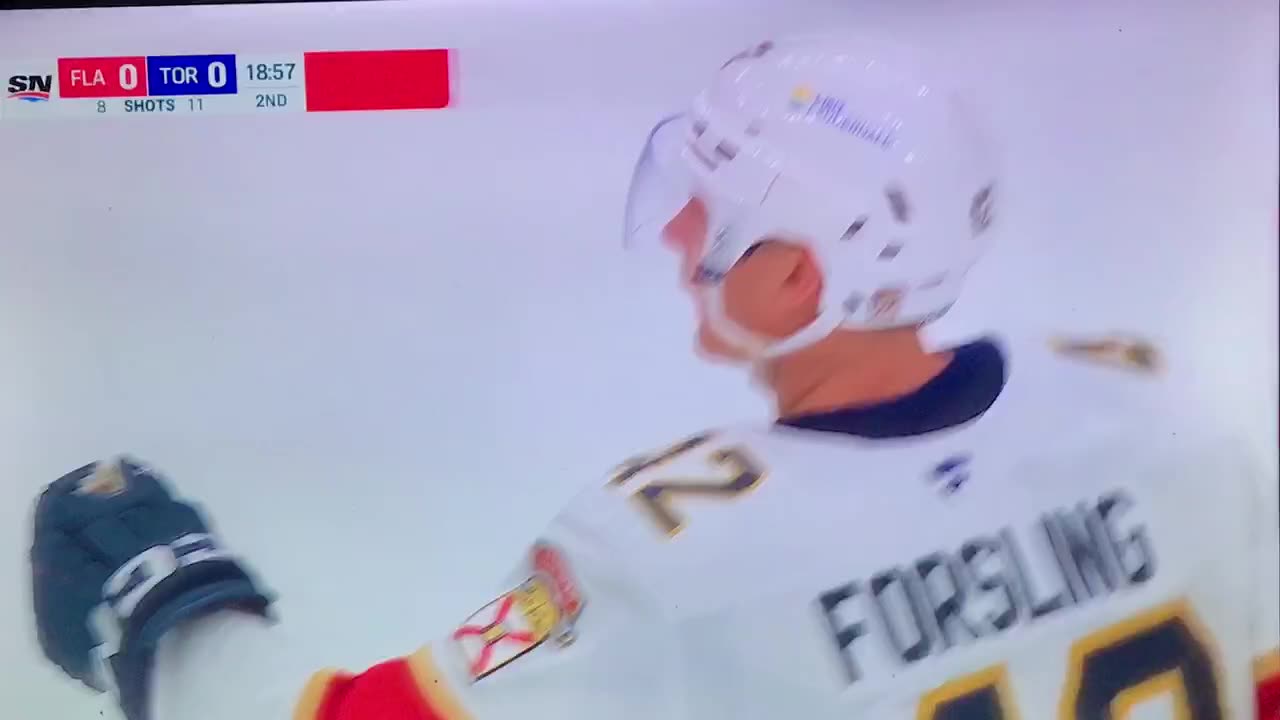 Panthers D #42 Gustav Forsling 🥅(10)🏒Slap-Shot Goal