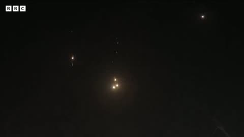 Iran launches waves of missiles in retaliation to Israeli strikes - BBC live