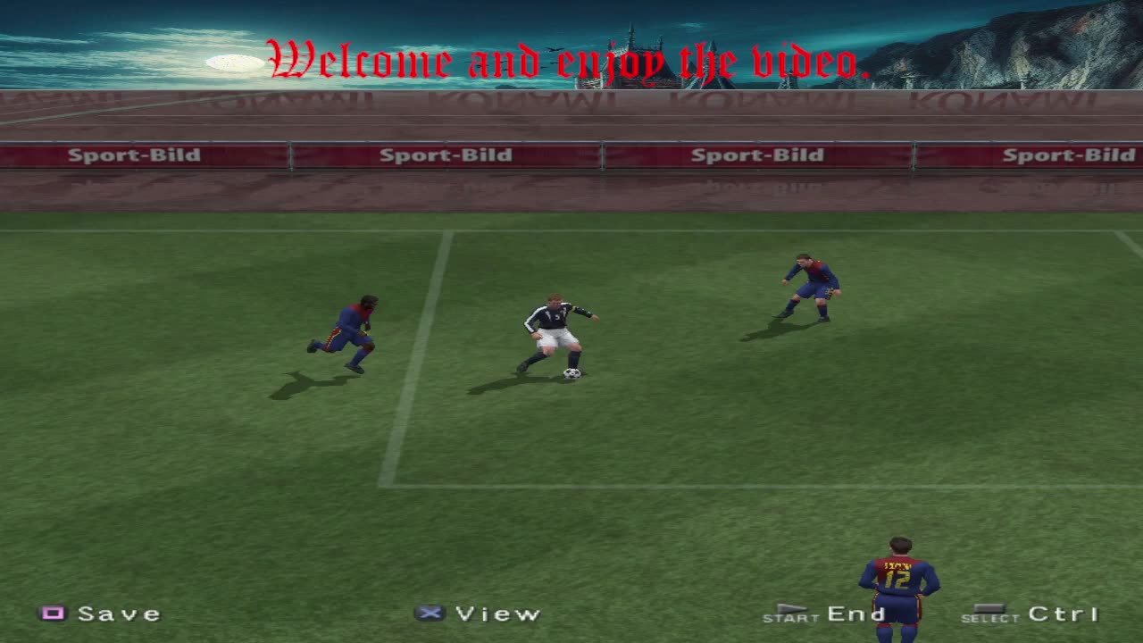 PES 3 training in 3 stars difficulty attempt 3
