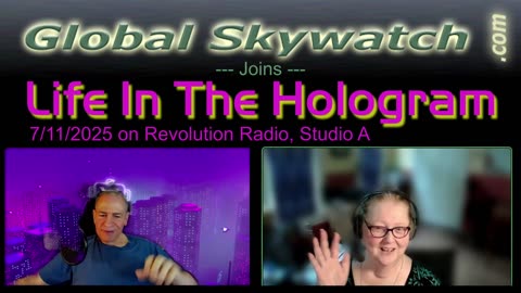 Russ Tanner on Life In The Hologram, Chemtrails, Detox, Globalists Become Celebrities - Part 2