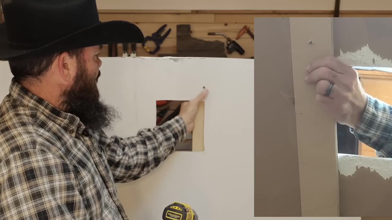 Drywall Patching Secret Stringer Trick for a Rock Solid Repair!