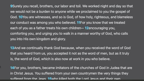 1 Thessalonians 2