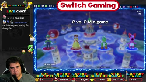 Birthday Celebration Day 1 Super Mario Party Jamboree LIVE W/Viewers on Nintendo Switch 2! 🎉#shorts