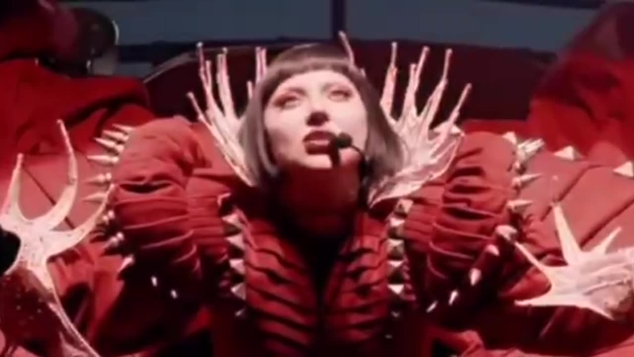 Lady Gaga performs a satanic ritual during Coachella