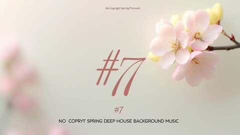 (Instrumental) [No Copyright Spring Deep House Background music] #7