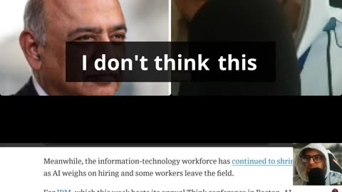 ibm replacing jobs with AI but handling it reasonably