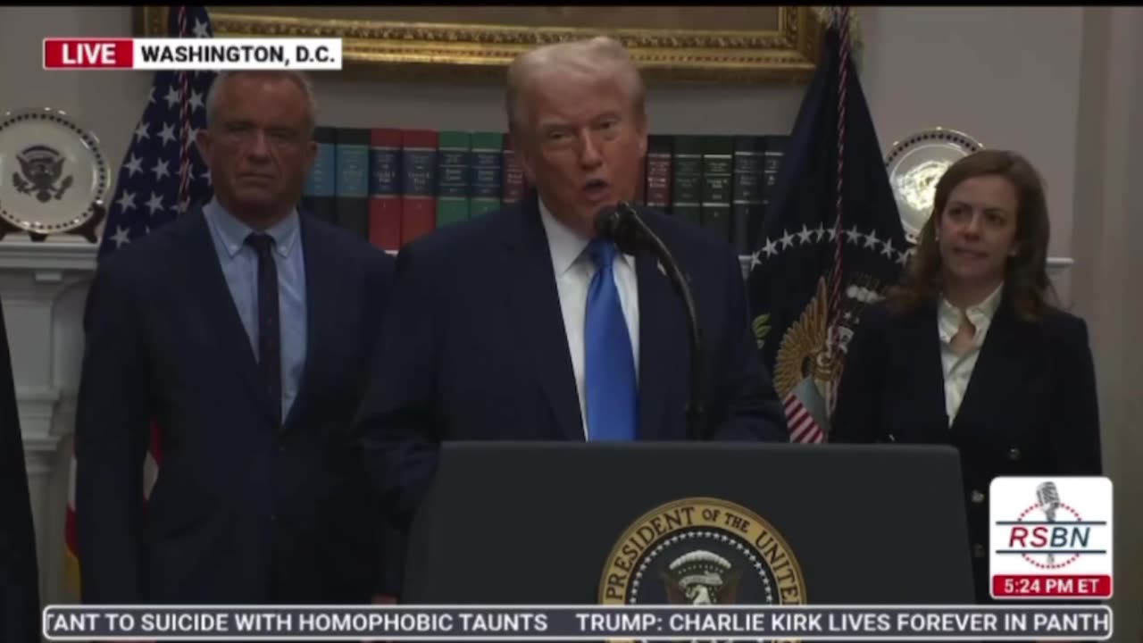 In Closing, President Trump Again BEGS MOTHERS— DO NOT TAKE TYLENOL 9.22.25