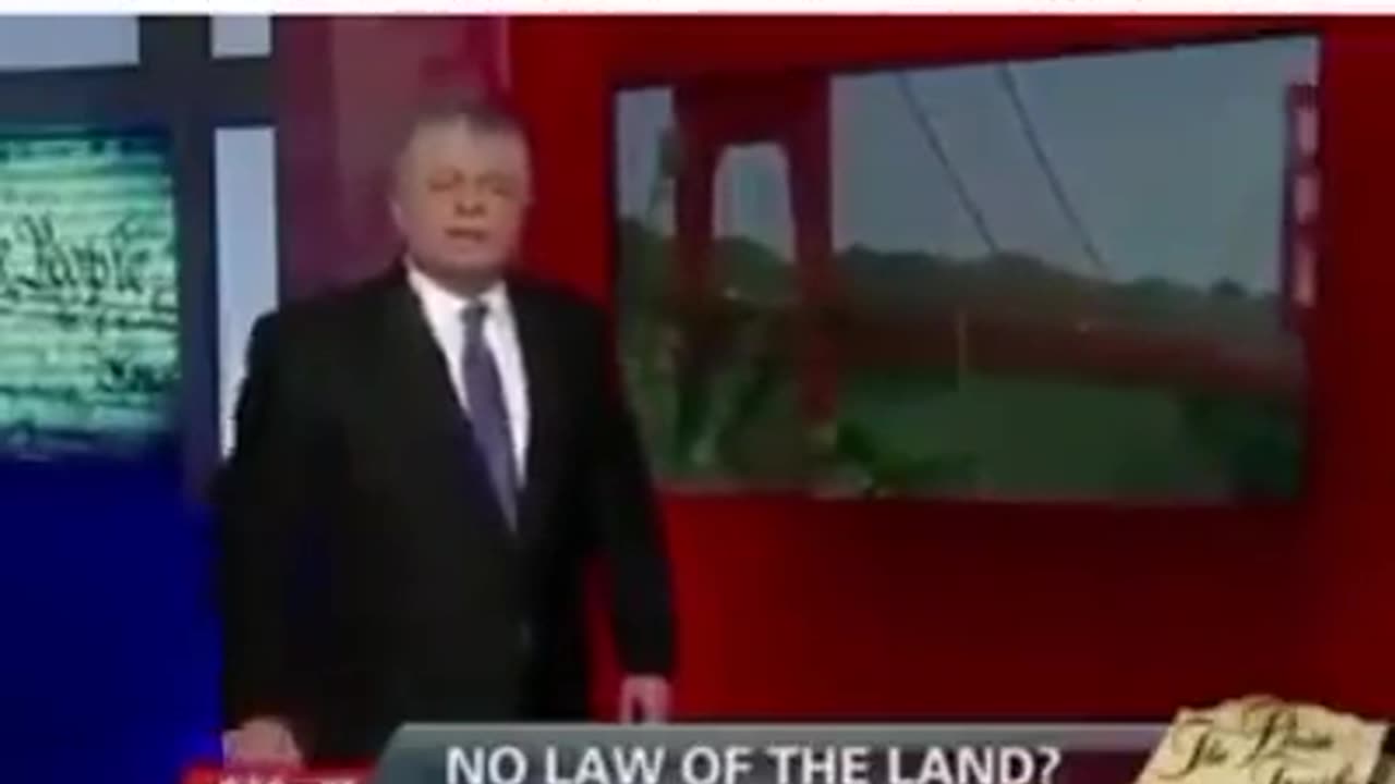 Aired on Fox (years ago): what if someone has abused the constitution of the USA