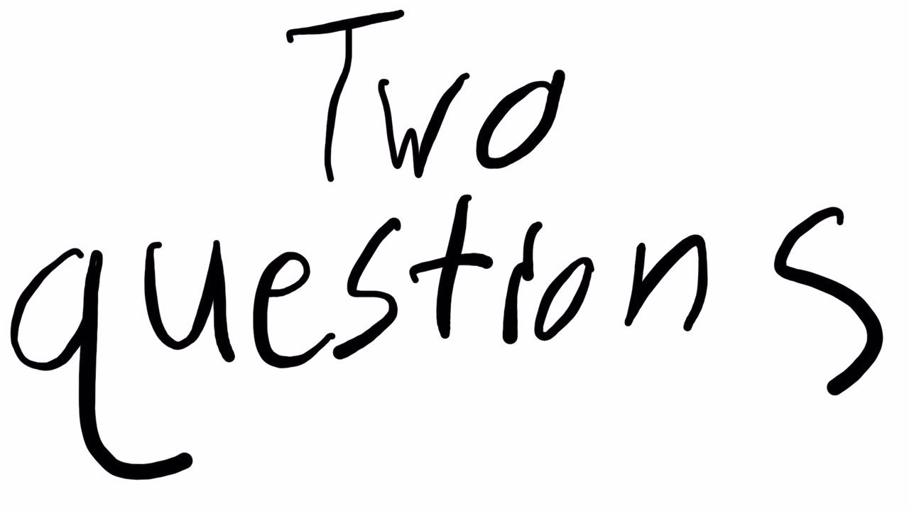 Two questions for Jews