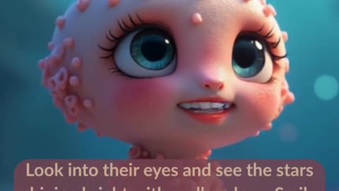 Cute Cosmic Friends #38 – Starry-Eyed Smiles 🌟😊
