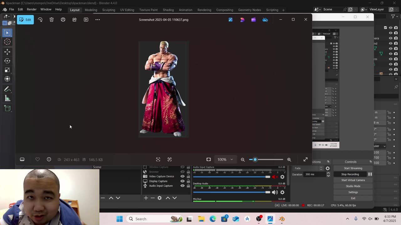 Creating a Martial Arts Champion in Blender | 3D Character Modeling Showcase