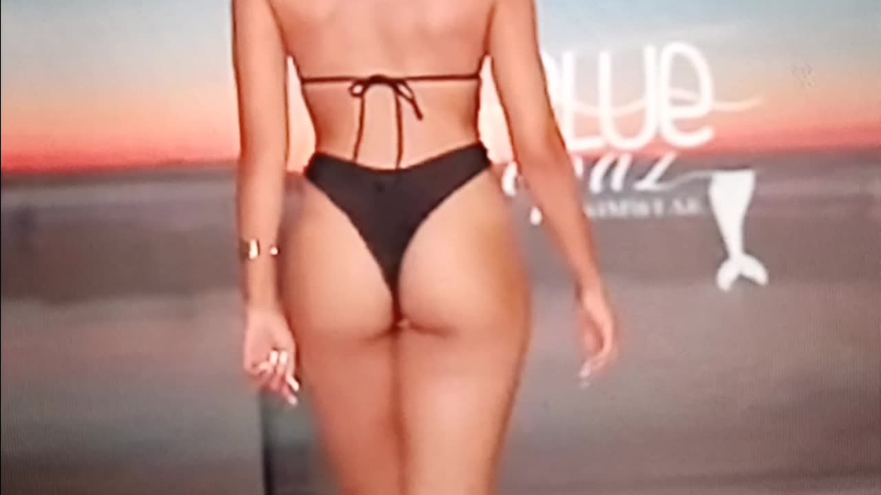 Beautiful swimsuit modeling