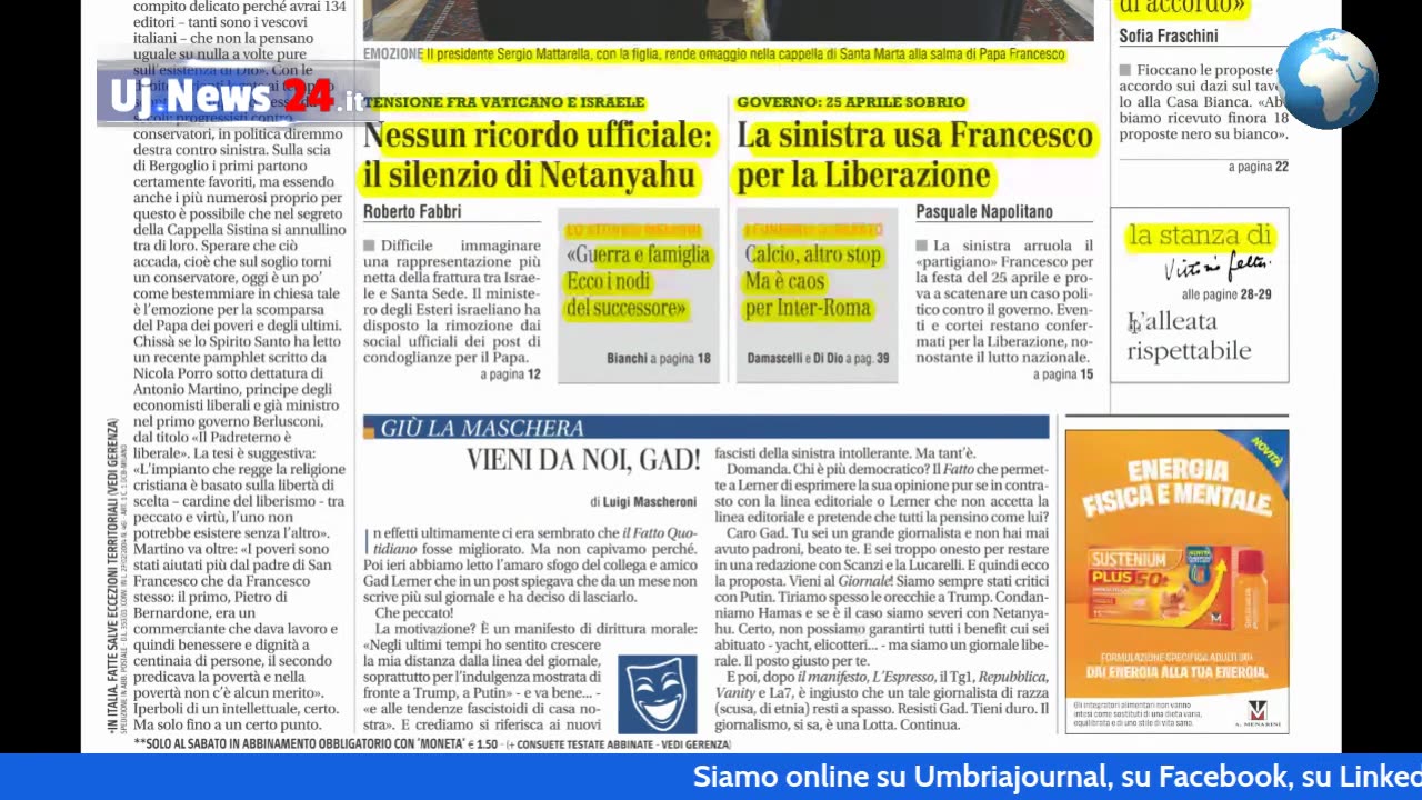 Lutto per Papa Francesco: omaggio a San Pietro, funerali sabato, rassegna del 23 aprile 2025