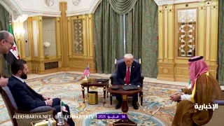Trump meets Syria's Sharaa after announcing lifting of U.S. sanctions