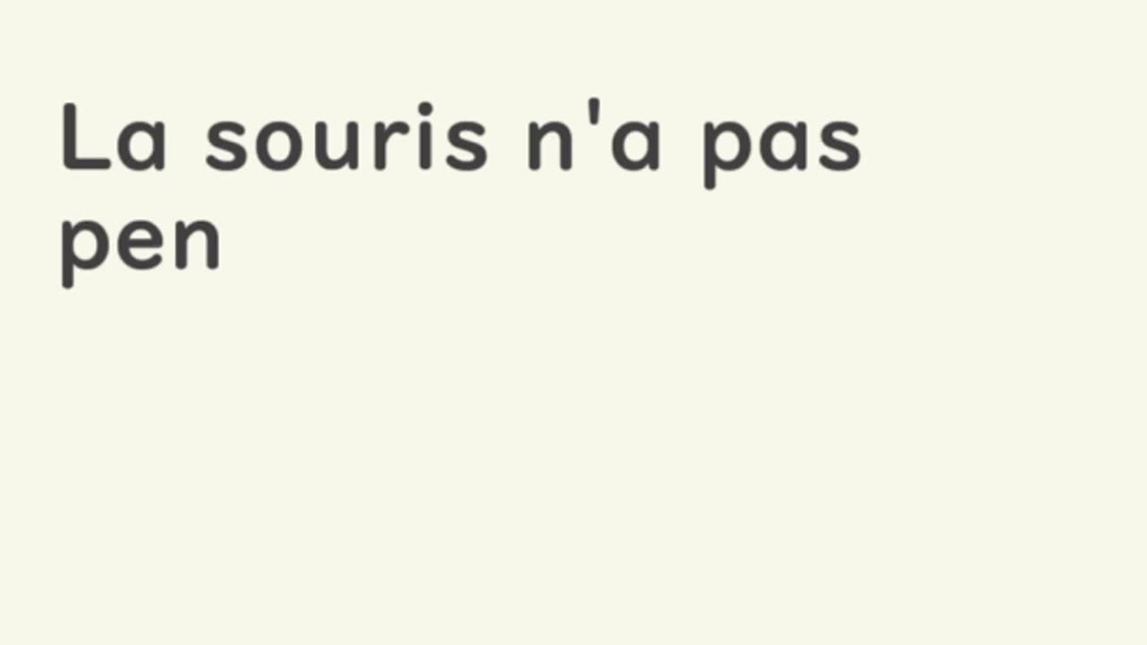 Une souris qui a mangé la nourriture d'un chat - Huhito Fables-Version française Vol.40