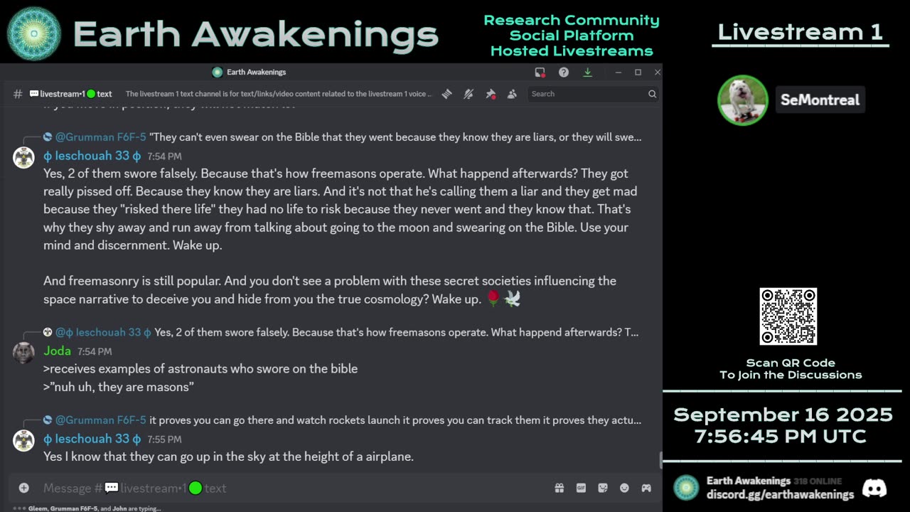Earth Awakenings - Livestream 1 - #4024