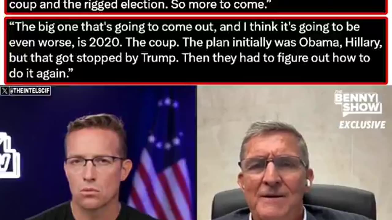 GEN. FLYNN STATES new declassified documents dropping