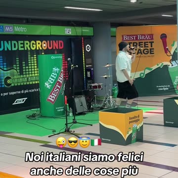 We Italians are happy with even the smallest things.