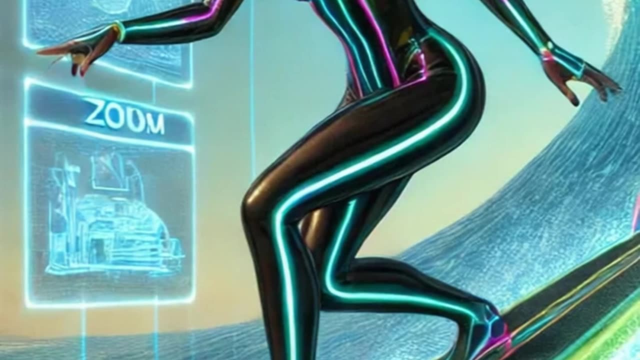 The Zoom Background Battle #rachael