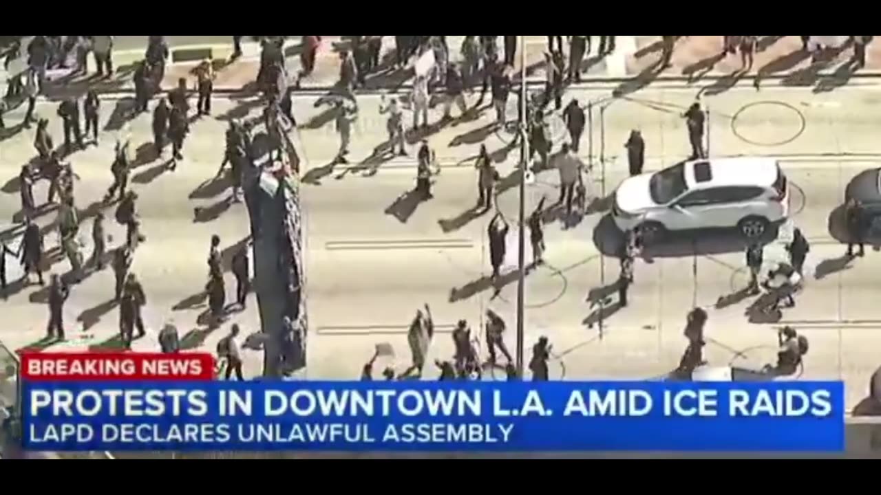 Thousands Of Los Angeles Anti-Ice Rioters Have Now Taken Over 101 Freeway
