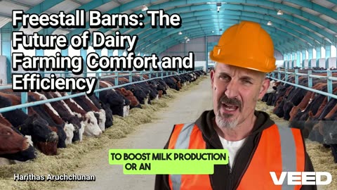 Freestall Barns:The Future of Dairy Farming Comfort and Efficiency