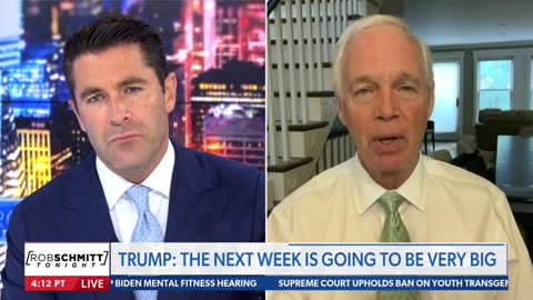 Senator Ron Johnson on Rob Schmitt Tonight 6.18.25